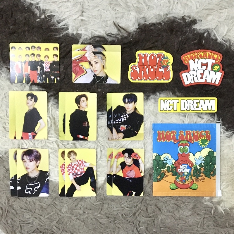 MD HOT SAUCE STICKER PACK NCT DREAM MARK JAEMIN RENJUN JISUNG