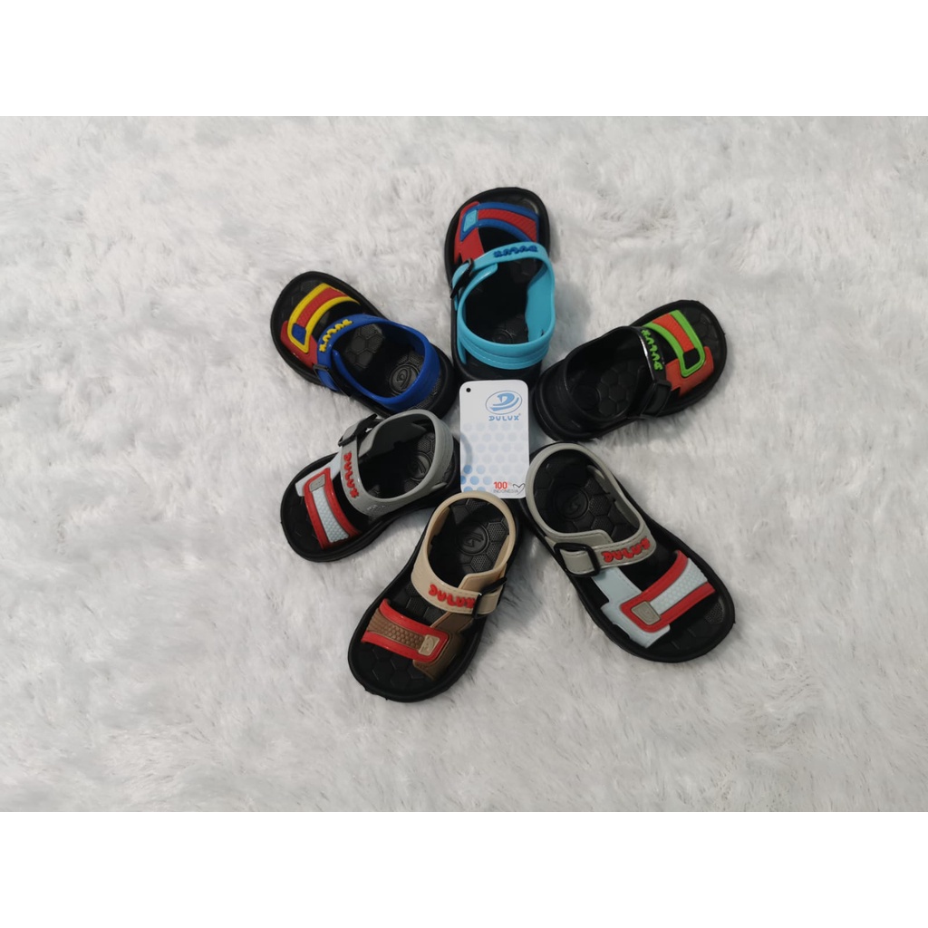 DX-388E Sandal Gunung Anak Laki Laki / Sandal Karet Anak Cowok Merek Dulux Size 20-25