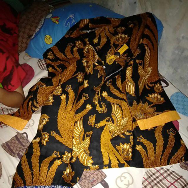 Atasan Batik Dolby Dolbi Dobby Doby Tenun Sutra Tulis Halus Katun Atbm Baron ,sarombit Atasan