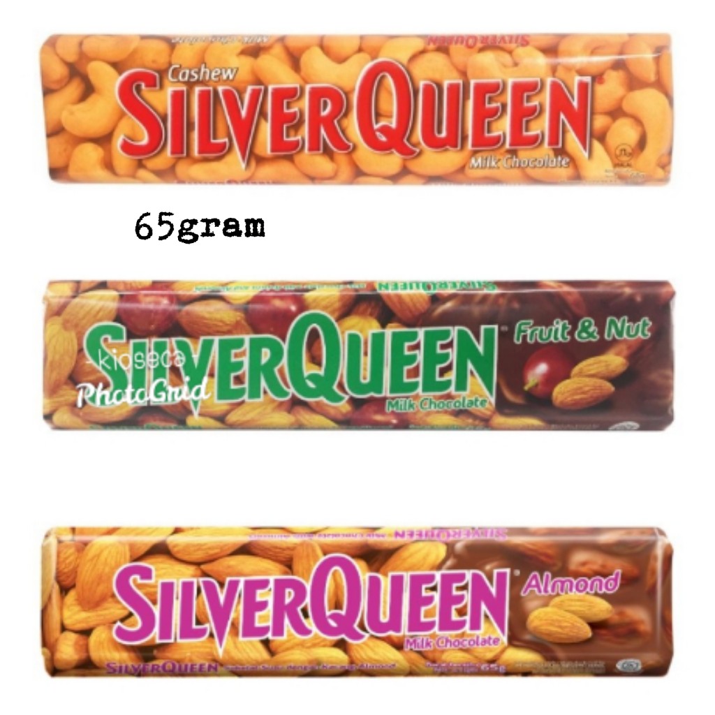 

SILVERQUEEN COKLAT 62/58GR