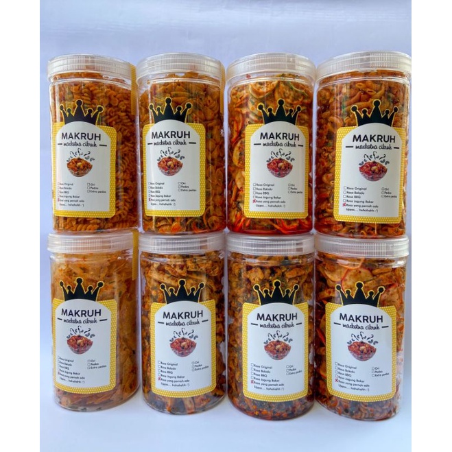 

KEMASAN TOPLES MASKOTNA CIKRUH "MAKRUH