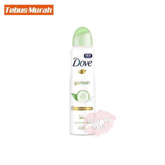 DOVE Go Fresh Spray Antiperspirant Deodorant Cucumber 150ml Deodorant