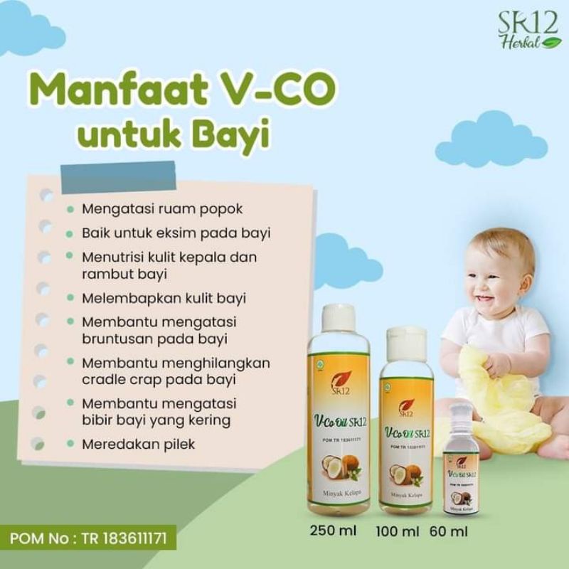 VCO Bayi - Obat Gatal Gatal - Biang Keringat - Ruam Popok Bayi - Obat Ruam Merah 100% Herbal dan Aman