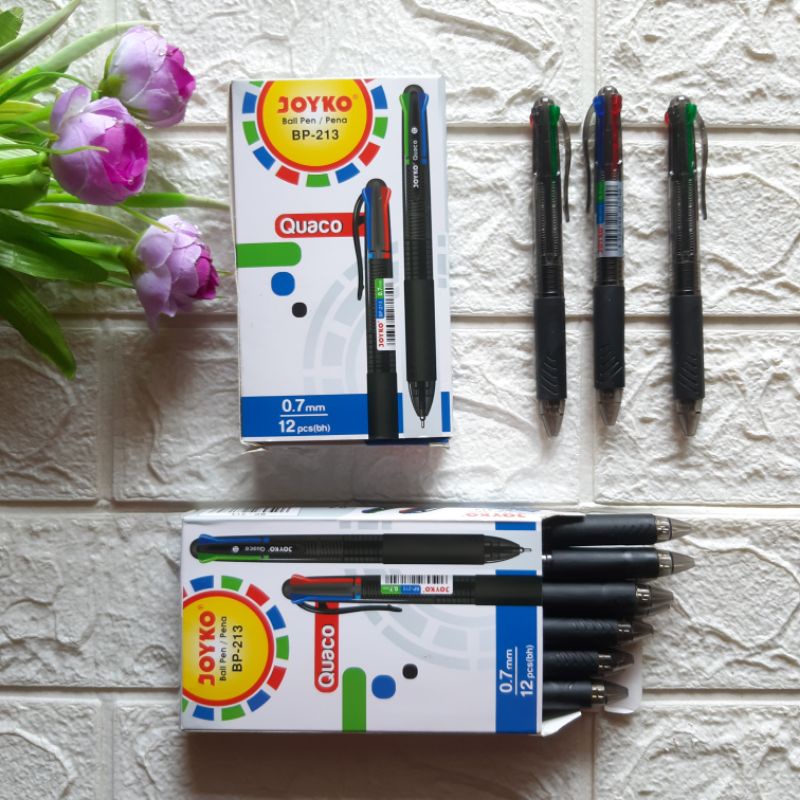 

Bolpen empat warna Joyko Quaco