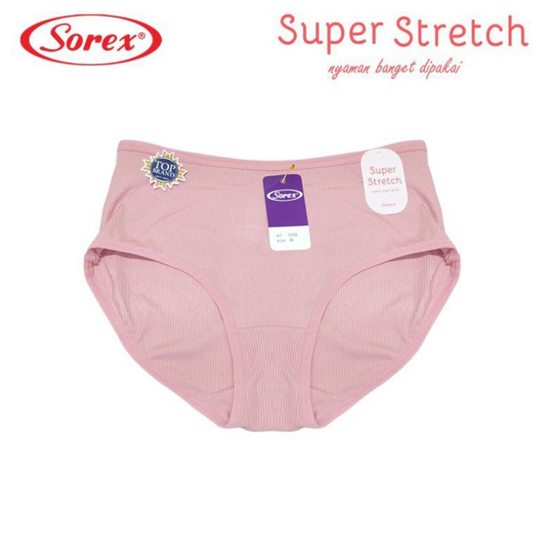 Sorex CD Wanita Basic 1258 Super Stretch Midi Harga Per 1 pieces