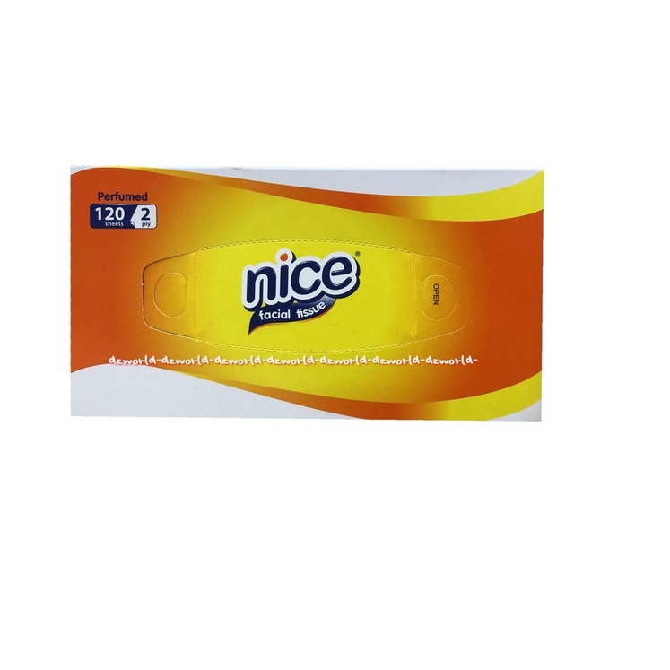 Nice Facial Tissue Perfumed 120Sheet 2Ply Tisu Nais Kemasan Kotak Box