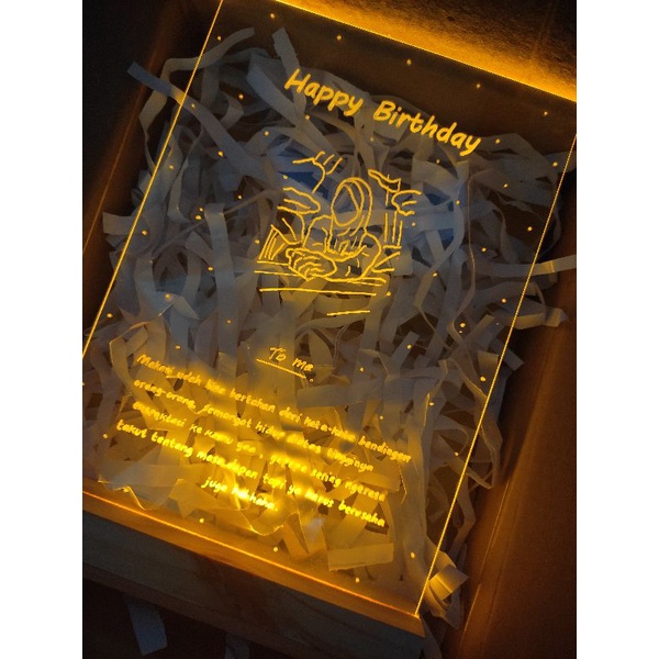 

LED ACRYLIC CUSTOM / KUSTOM AKRILIK LED / KADO AKRILIK