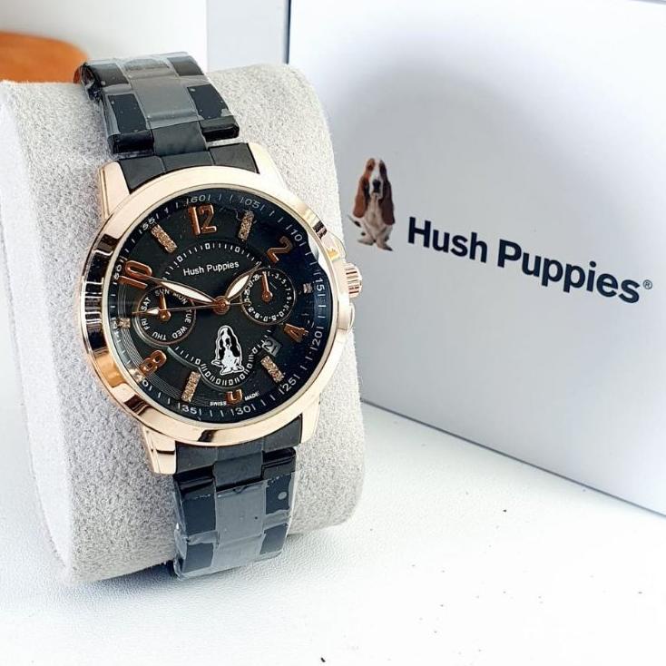 [MH. 235354] Jam Tangan Wanita HUSH PUPPIES 11088 Free Box Ori & Baterai