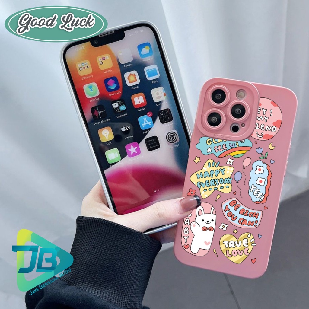 SOFTCASE CASE SILIKON PROCAMERA GOOD LUCK OPPO VIVO SAMSUNG REALME XIAOMI IPHONE INFINIX ALL TYPE JB5629