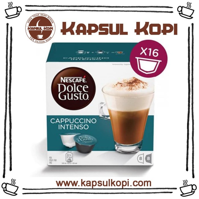 

Cappuccino Intenso KapsulKopi Nescafe Dolce Gusto Kopi Impor NDG