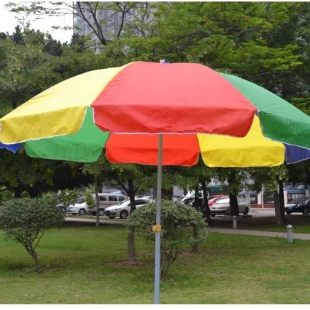 Payung Pantai Payung Tenda Booth Jualan - Payung Cafe Parasol Bazaar Besar Jumbo 52&quot;