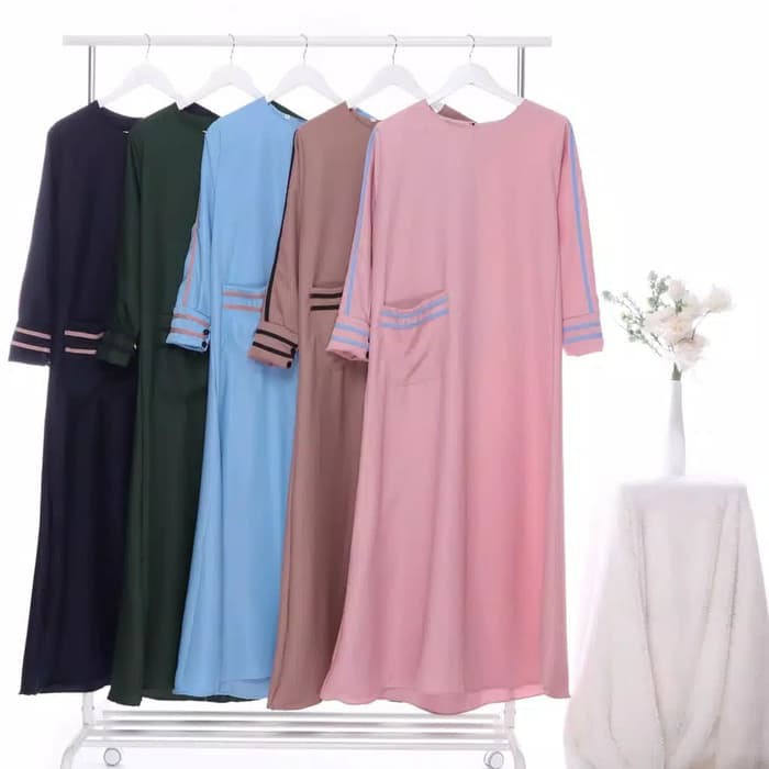 CATHY SET XXL DRESS GREY LD100-120 MELAR ALLSIZE Gamis Jumbo Maxi Jersey Waffle Ori Cantik Murah MRZ