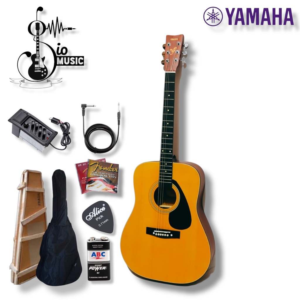 Gitar Yamaha F310 Akustik Elektrik kualitas Pro [ Gitar Akustik Elektrik ]