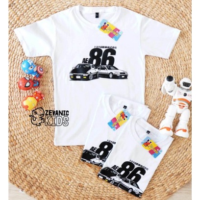 Kaos Anak Laki Laki / Kaos Anak Mobil / Baju Anak / AE86