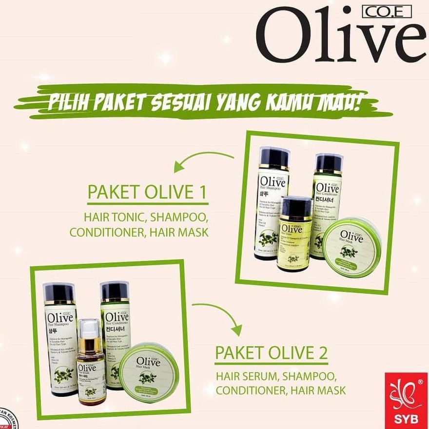 Takarai 4in1 Paket Pemanjang Rambut dalam 2 Minggu Shampo+Kondisioner+Tonic+Masker | SYB Olive