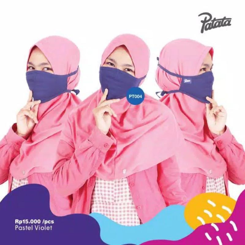 Afrakids Masker Kain AM001 AM002 Patata