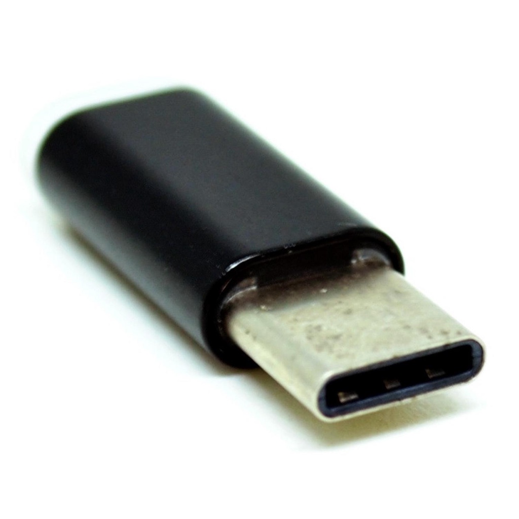 Adapter Konverter Micro USB ke USB 3.1 Type C Bahan Aluminium