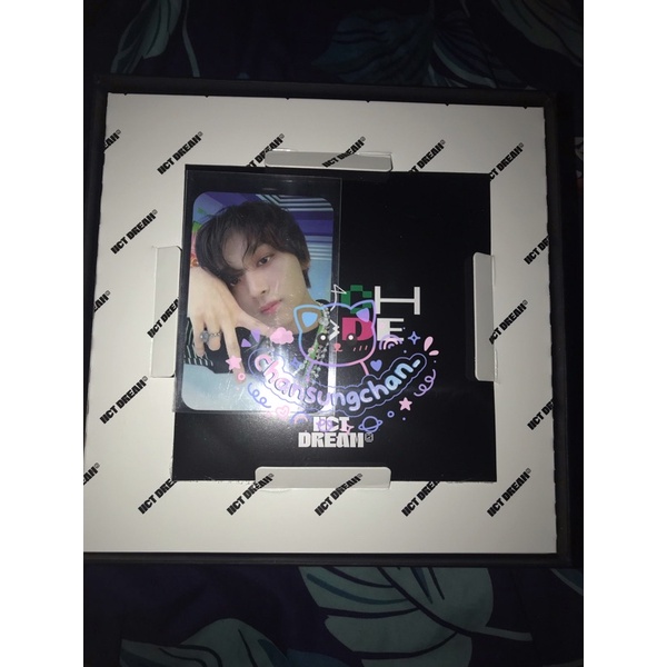 NCT Dream Glitch Mode Deluxe Box Black T-Shirt Unsealed PC Haechan