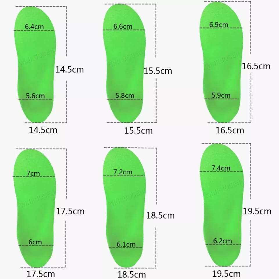 BEST QUALITY INSOLE ARCH SUPPORT ANAK ALAS SEPATU ANAK INSOLE FLAT FOOT ANAK SOL SEPATU ANAK ORTHOTIC