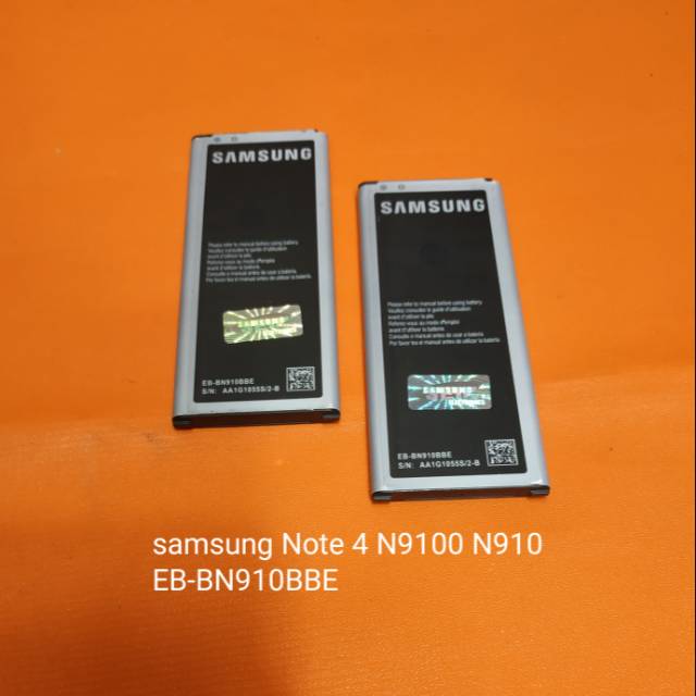 Baterai Samsung Note 4 . N910 . N9100 EB-BN910BBC battery batre baterei