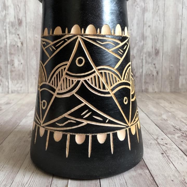 Muraaaahh.. Kendang Gendang Jimbe Darbuka Pakai Mika 8 Inch Ukir Super Black Berkualitas