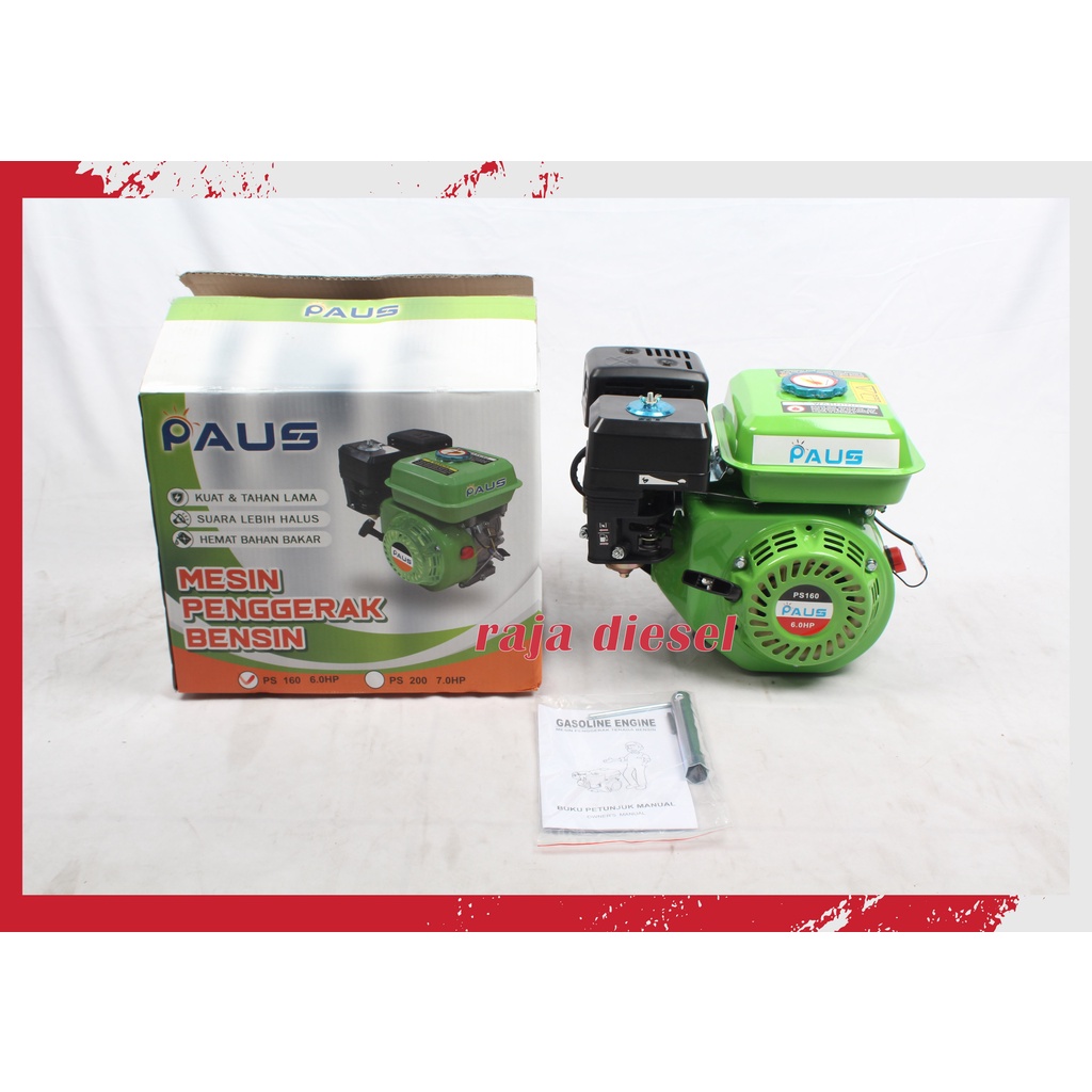 ENGINE MESIN PENGGERAK BENSIN SERBA GUNA GX 160