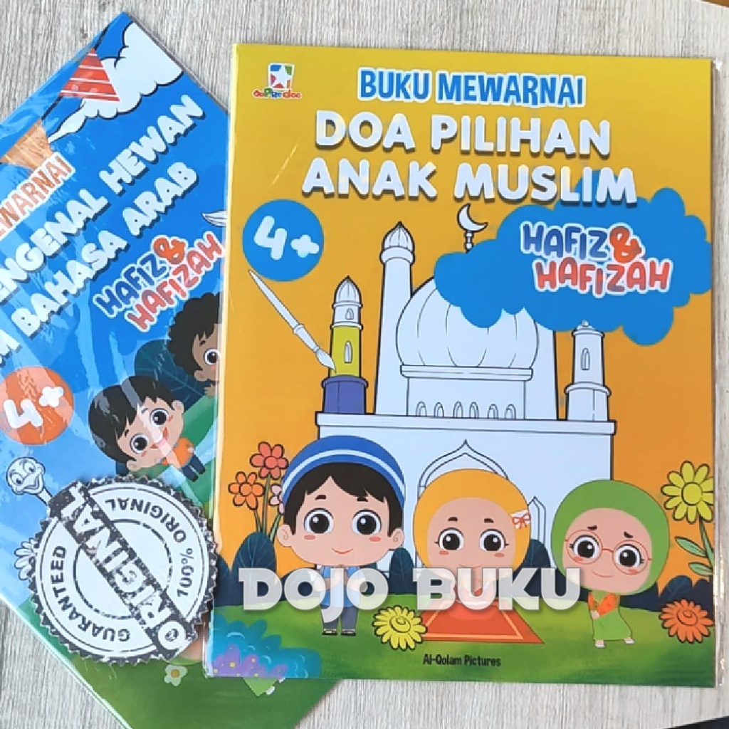 Opredo Buku Mewarnai Hafiz Hafizah - Doa Pilihan Anak Muslim by PT Hidayah Insan Mulia