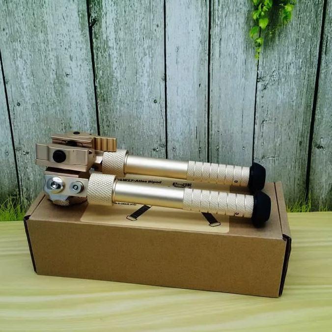 Murah Bipod Atlas Bt10-Lw17 Warna Gold Trendi