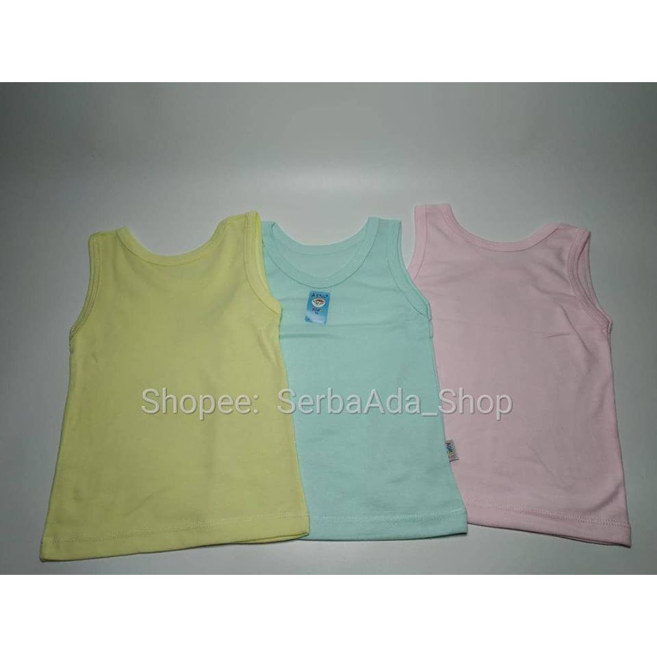 Agree Kids Kaos Dalam Anak Warna Size 0 - 7th Singlet Warna