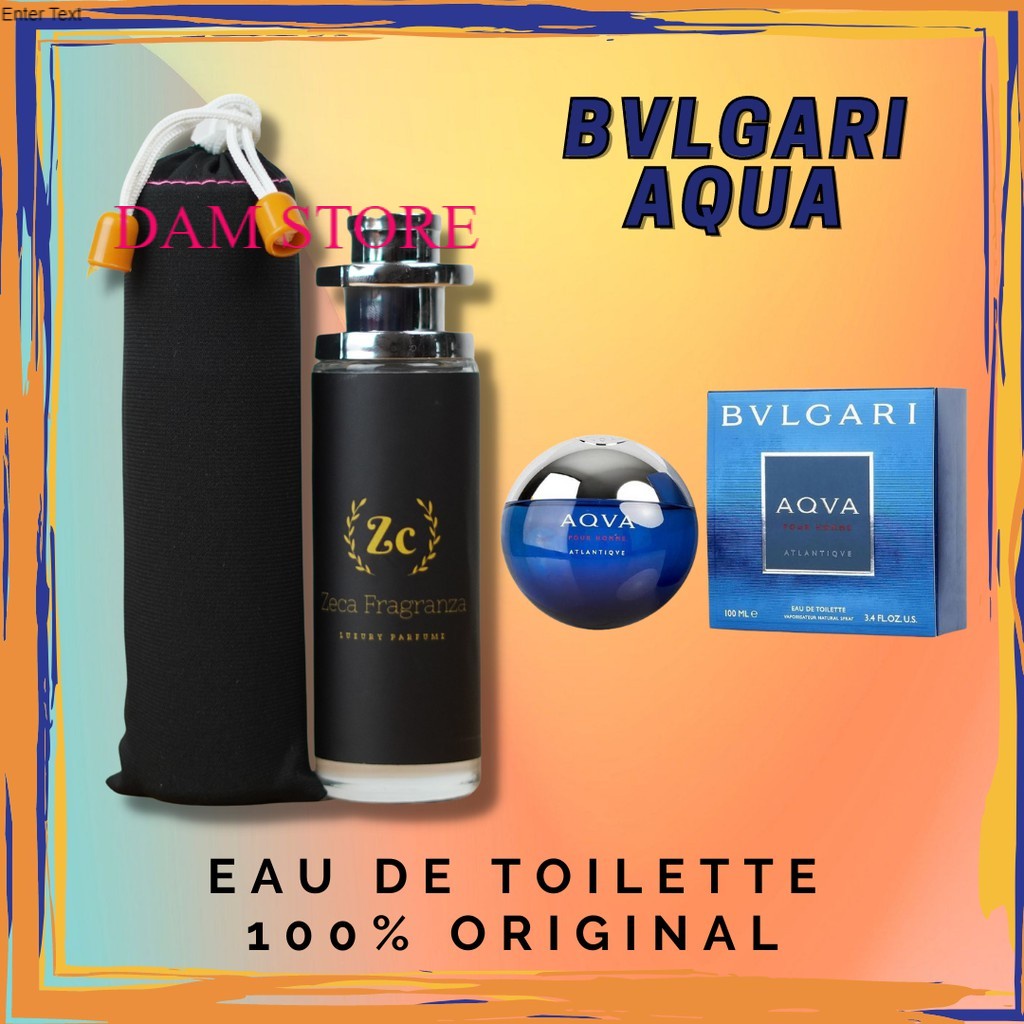 PARFUM PRIA TAHAN LAMA BVLGARI AQVA WANGI MASKULIN KALEM/MINYAK WANGI PRIA 100% NON ALKOHOL ORIGINAL