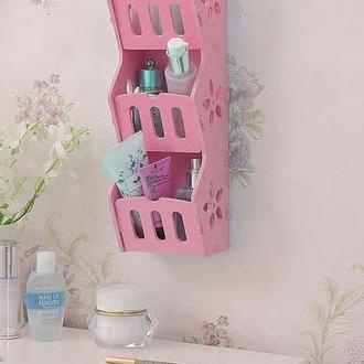 ♘ Colorful Storage Decorative Rack Shabby chic rak hp remote (HB529) ◘