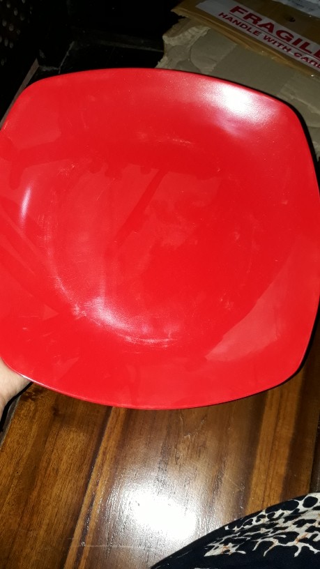 Piring Melamin Saji Persegi Unica M53105