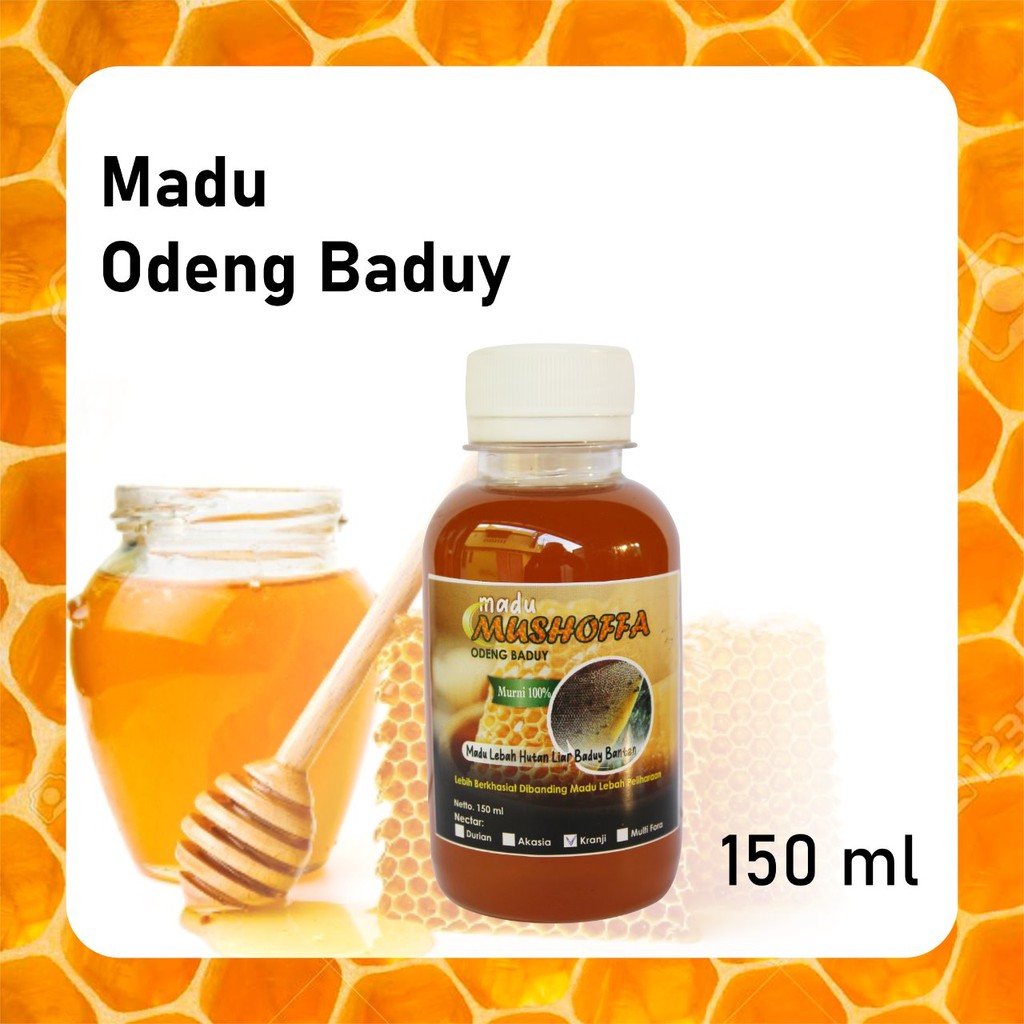 

Madu BSK 150 ml - Mushoffa Madu