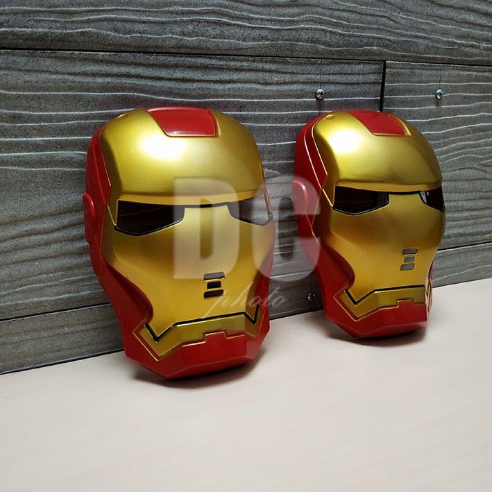 MAINAN 044 || Mainan Anak Topeng Avengers MASK IRONMAN Hero | Mainan Topeng Marvels Superhero Merah Hitam