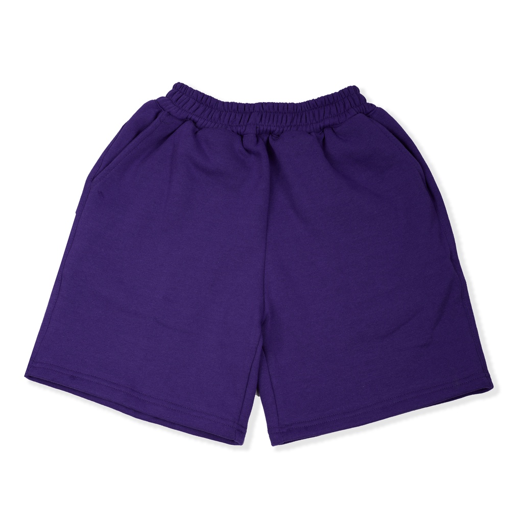 SHORT SWEATPANTS DARK PURPLE