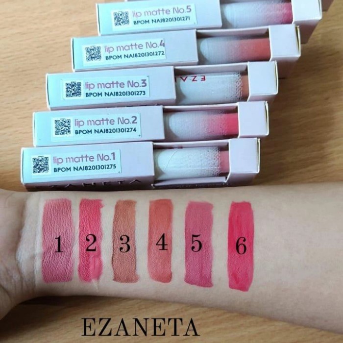 CS1- EZANETA Luminous Lipcream Matte Original Bpom/Cod