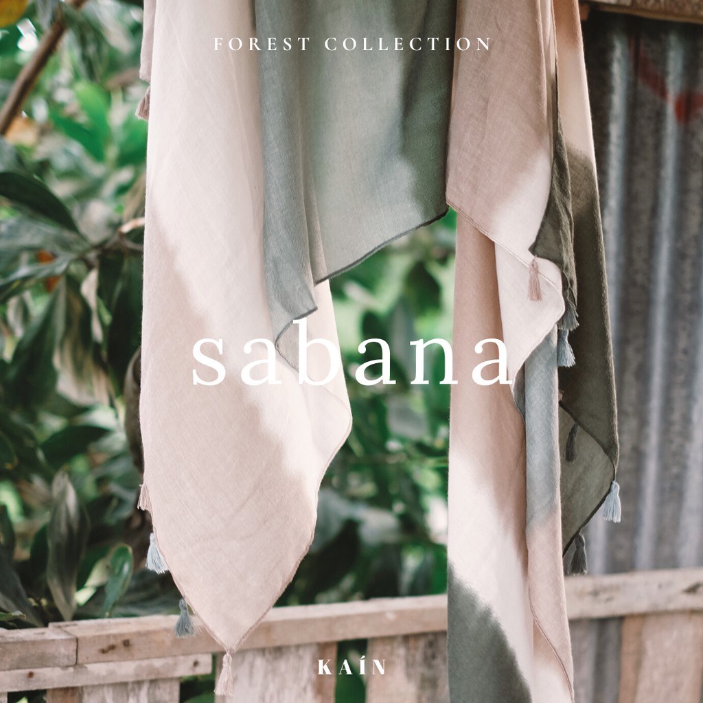 Sabana Shawl - Forest Collection