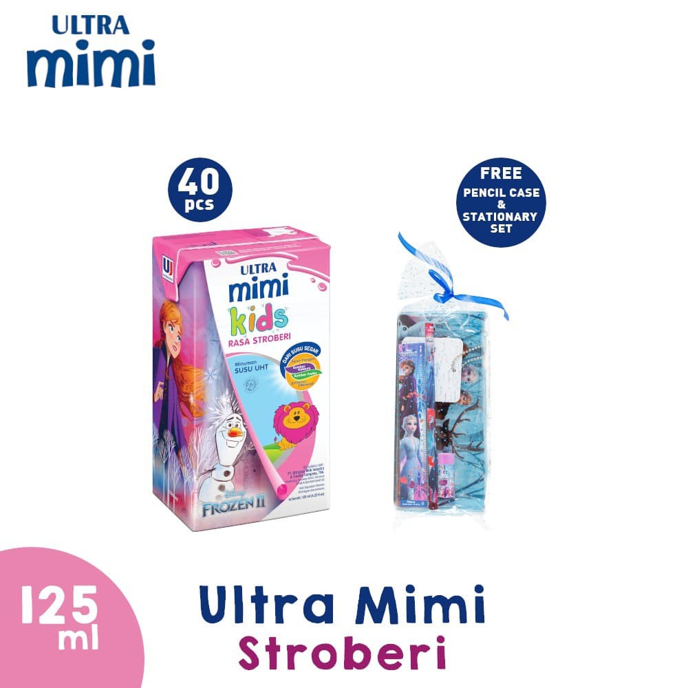 

PROMO ULTRA MIMI STROBERI 1 KARTON (40 PCS) FREE FROZEN PENCIL SET TERMURAH