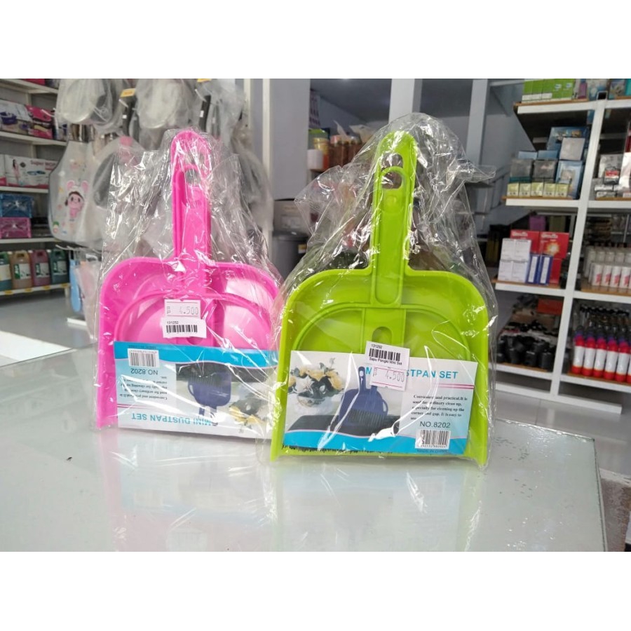 Mini DustPan Set - Sapu dan Serokan Mini - Sapu Pengki Kecil Serbaguna