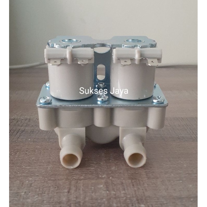 Solenoid Water Inlet Valve 2 Inlet Mesin cuci LG DC 12V - S