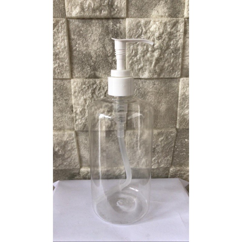 Botol 500ml pump bening