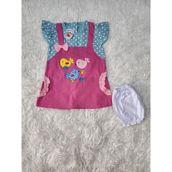 baju bayi perempuan dress baby girl jsv9