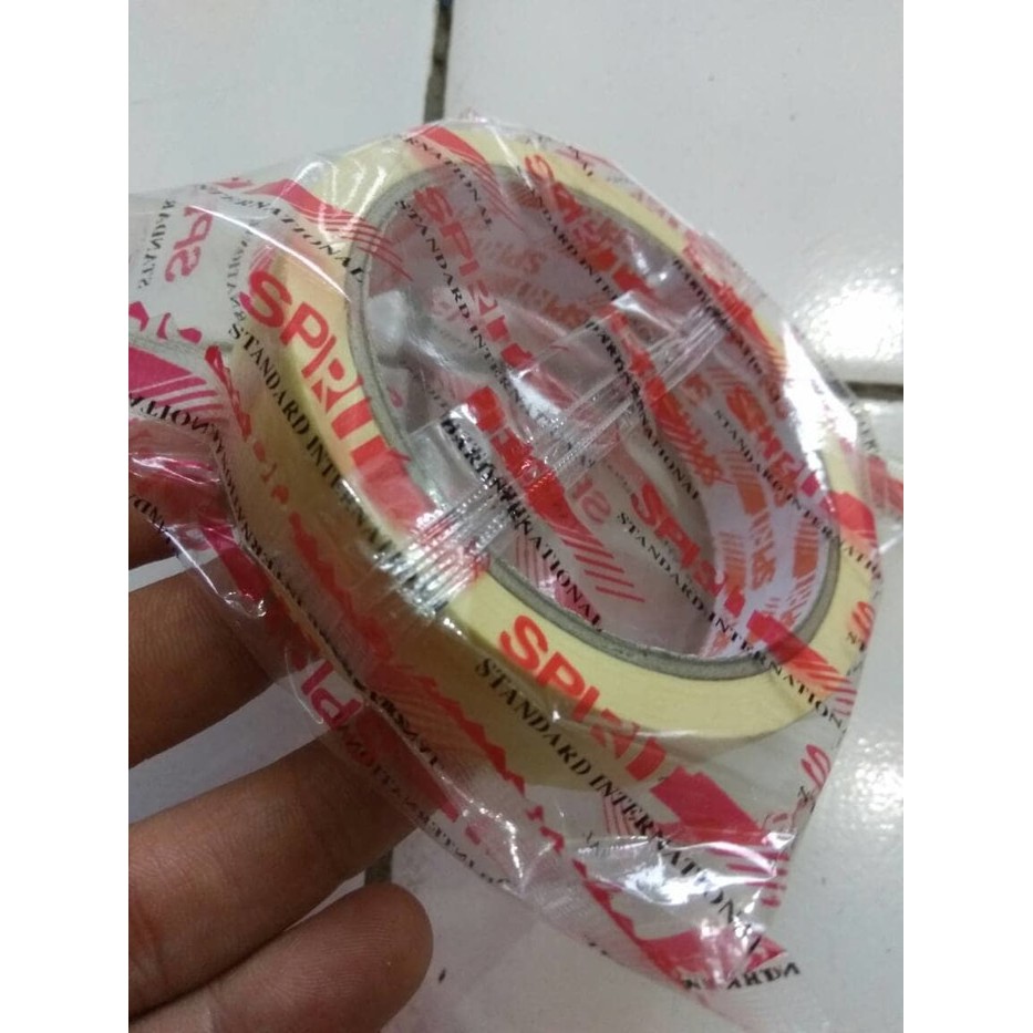 

Unik Lakban Lem Kertas 1inci 24 mm 18 meter Spirit Murah