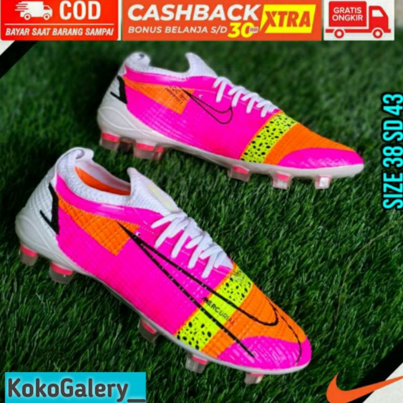 Jual SEPATU BOLA NIKE MERCURIAL RAINBOW 