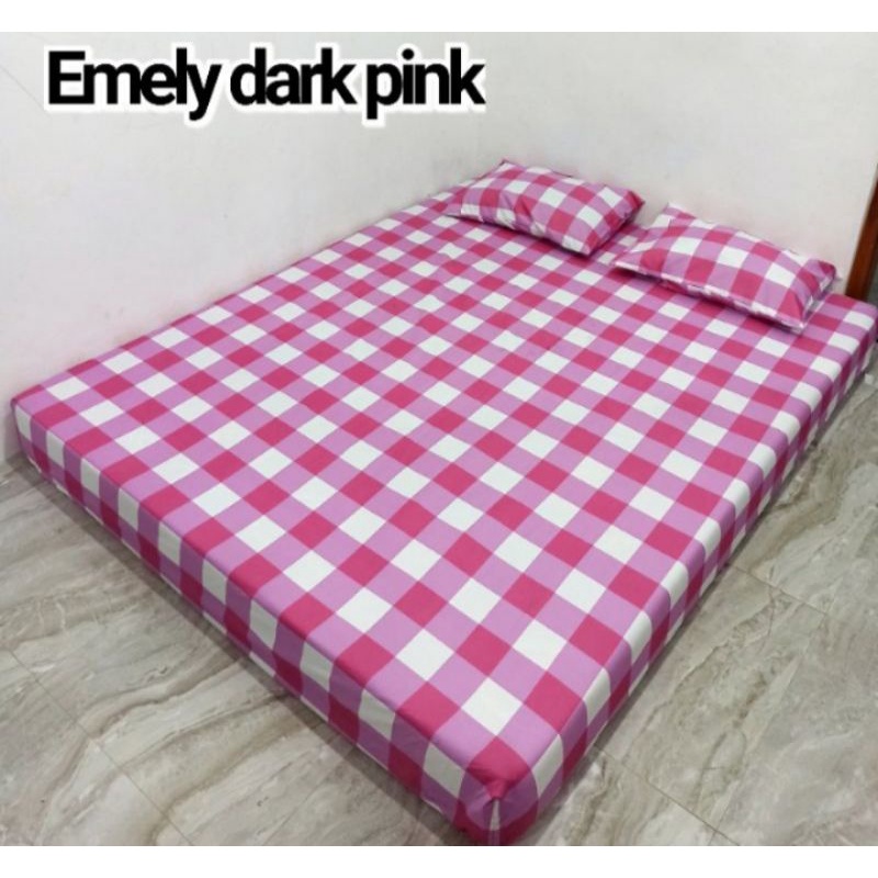 Sprei homemade Aesthetic Kotak kotak T20//SPREI MURAH/Motif Kekinian ready semua ukuran