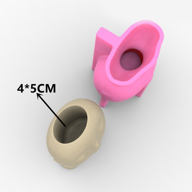 Siy Cetakan Pot Bungatempat Pensil Bahan Silikon Epoxy DIY