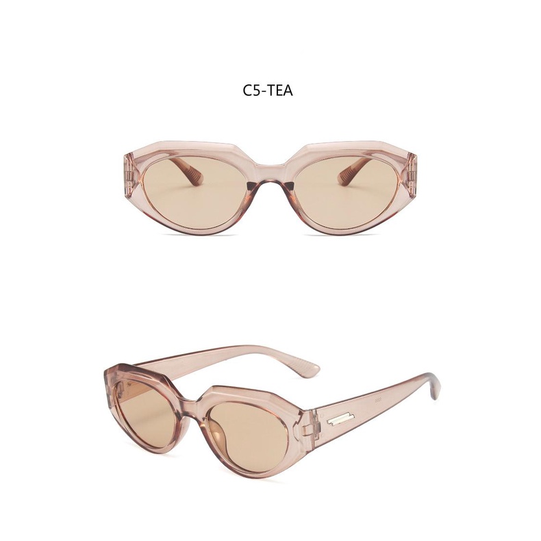 2021 fashion small frame cat eye European and American ins trend men and women sunglasses