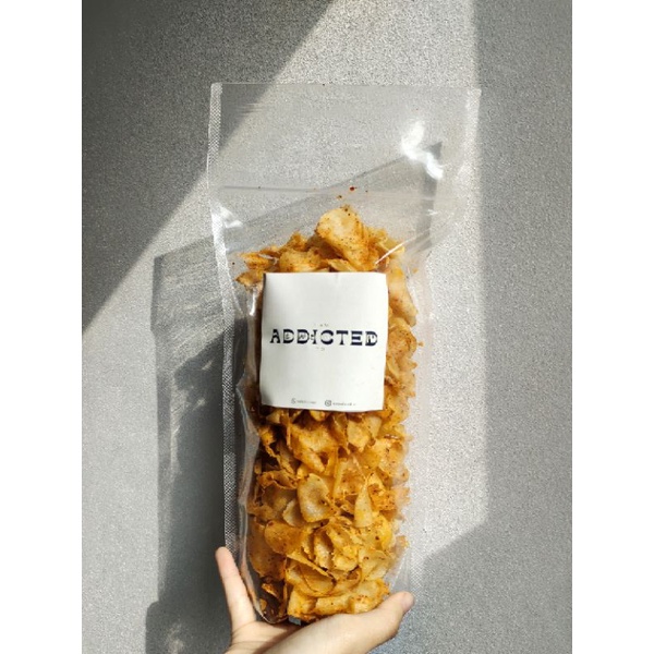

Kripik Pedas Addicted