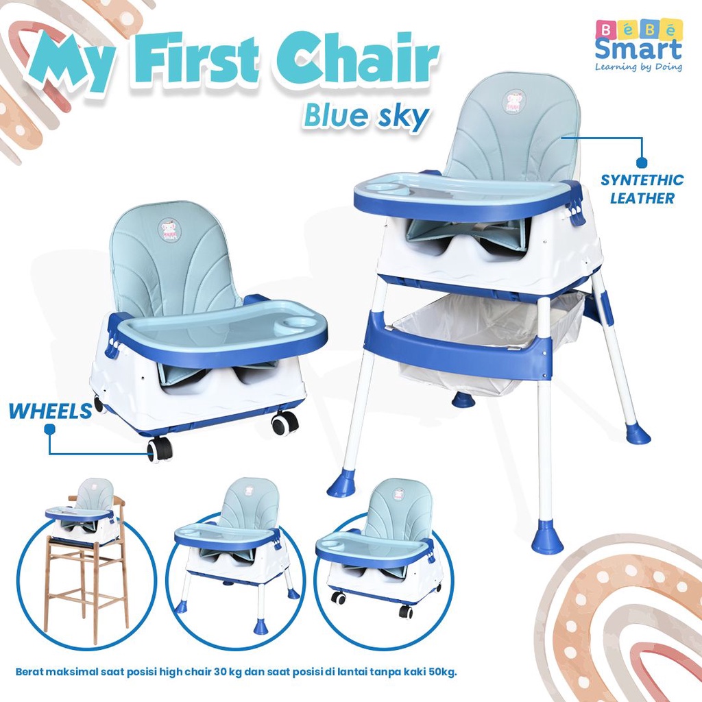 Bebe Smart My First High Chair Kursi Makan Bayi