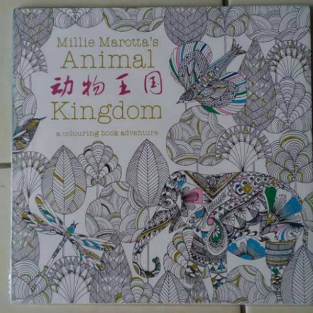 Download Coloring Book Animal Kingdom Shopee Indonesia